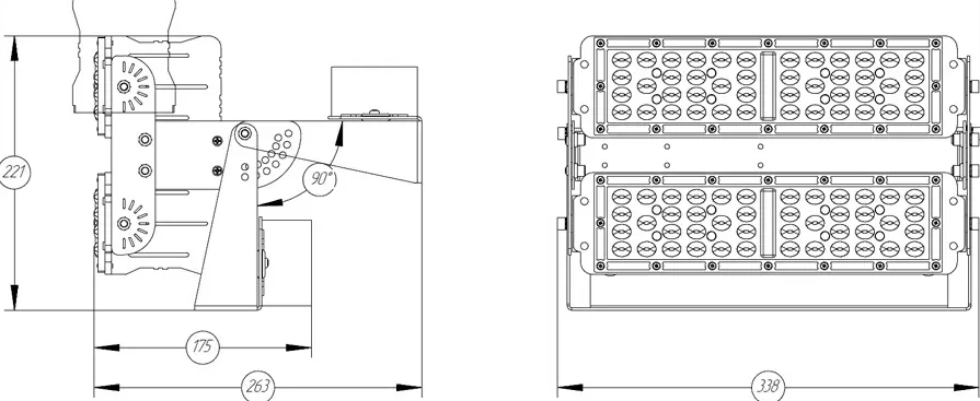 Светильник светодиодный FG 100 200W 5000K Faros